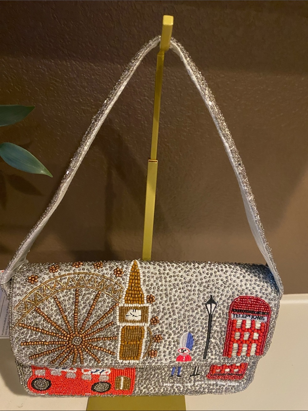 London Beaded Bag